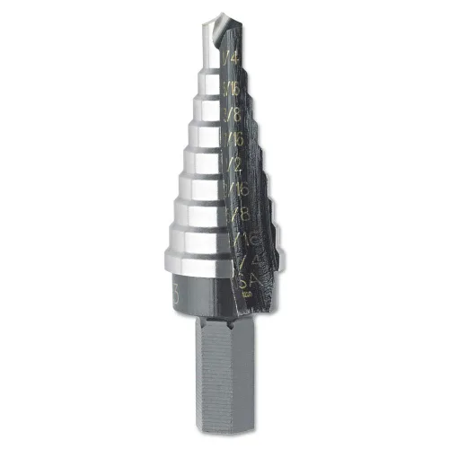 Vista 2 de Broca escalonada UniBit, de Irwin Tools, de 3/16 a 1/2 pulgada
