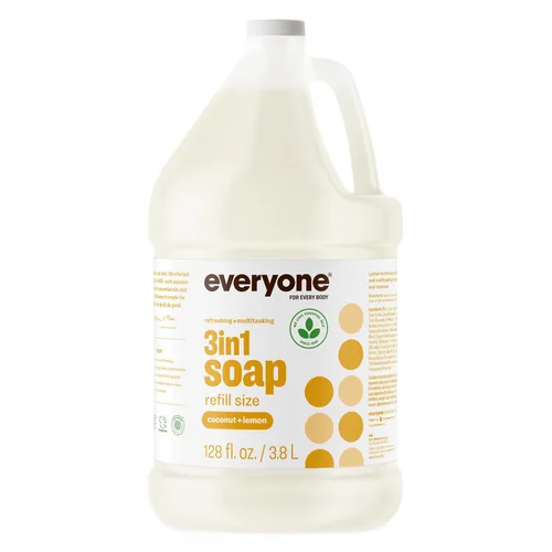 Vista 10 de Everyone Jabón 3 en 1, gel de baño, baño de burbujas, champú, 32 onzas (paquete de 2), cedro y cítricos, hecho con aceites esenciales para hombres