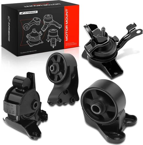 Vista 11 de A-Premium 3 piezas Kit de montaje de motor y transmisión Compatible con Hyundai Elantra 2007 2008 2009 2010, L4 2.0L, transmisión automática