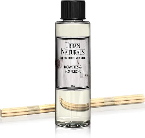 Vista 46 de Urban Naturals Recambio de aceite difusor de varillas ámbar y lavanda, lavanda relajante, ámbar cálido, aroma calmante para habitación, 4 onzas +
