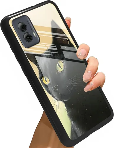 Vista 9 de Funda para Motorola Moto G Stylus 5G 2021 de vidrio templado, funda negra con diseño de mujer negra africana para mujeres y hombres, antiarañazos, a
