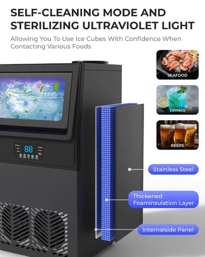 Vista 4 de Máquina comercial para hacer hielo
