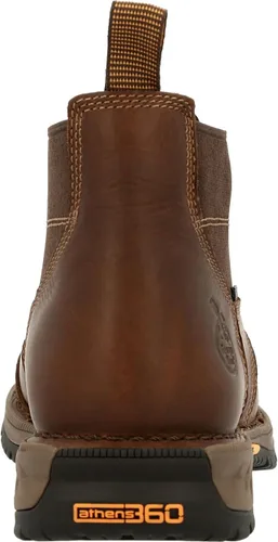 Vista 5 de Georgia Boot Athens 360 Puntera de acero impermeable Chelsea