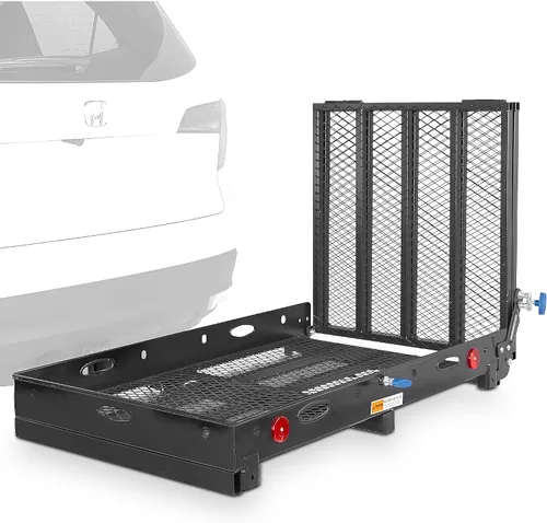 Vista 9 de Rage Powersports SC400 Portaequipaje con rampa
