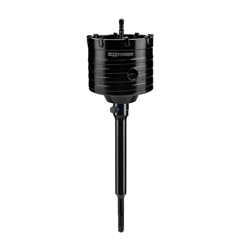Vista 28 de Mollom Sierra perforadora para hormigón SDS Plus de 8.661 in, cortador de agujeros de alta resistencia con broca de posición central de 4.331 in
