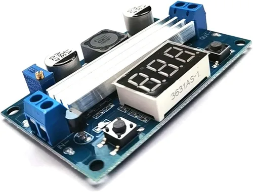 Vista 6 de Kiro&Seeu LTC1871 Boost Power Module High Power DC-DC 100W Salida ajustable 3.5-35v Paso arriba Fuente de alimentación Convertidor de Módulo Tablero