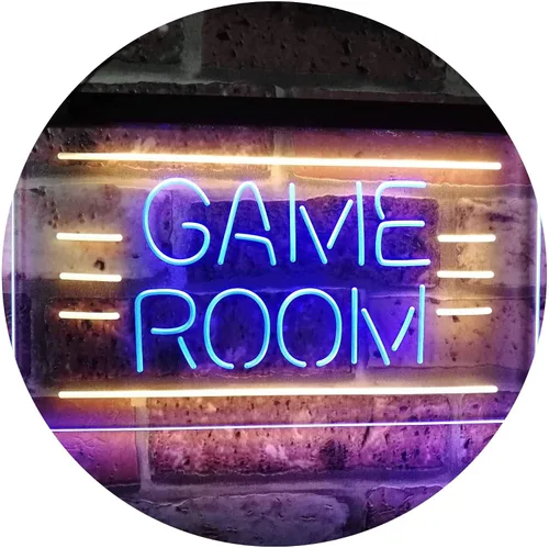 Vista 14 de ADVPRO Game Room Man Cave Bar Display Dual Color LED Neon Sign Azul y Rojo 12 "x 8.5" st6s32-i2338-br azul y Red