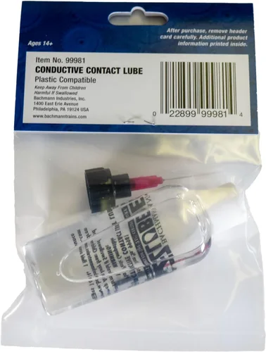 Vista 4 de Bachmann Trains E-Z Lube Conductive Contact Lube Lube 1 Fl Oz para todas las escalas