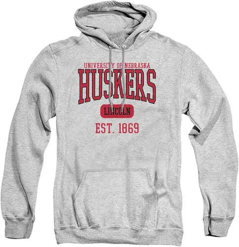 Vista 302 de LOGOVISION Colección de sudaderas con capucha unisex con diseño oficial de Collegiate Est. Date para hombres y mujeres