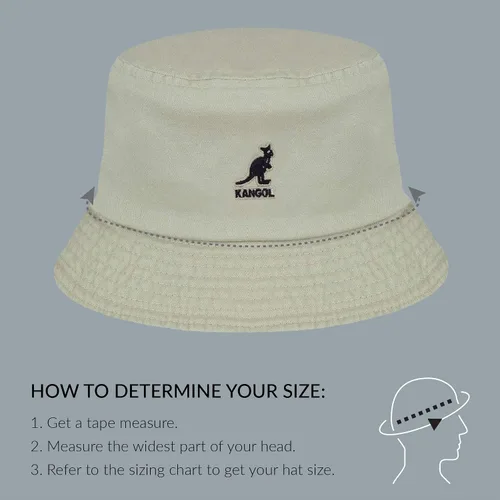 Vista 5 de Kangol Women's Washed Cotton Bucket Hat