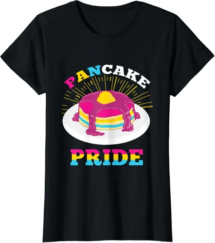 Vista 11 de Pancake Pride Pan Pride Camiseta Negro