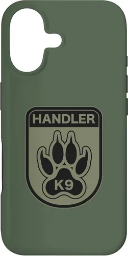 Vista 32 de K9 Handler (parche tenue) Funda para iPhone 16
