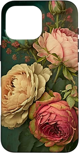 Vista 19 de Boho Shabby Chic Bohemian Roses Vintage Funda con diseño de flores y flores para iPhone 17