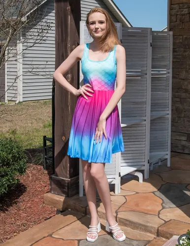 Vista 68 de uideazone - Vestido de mujer sin mangas cuello redondo de verano, para playa, casual, Midi línea A.