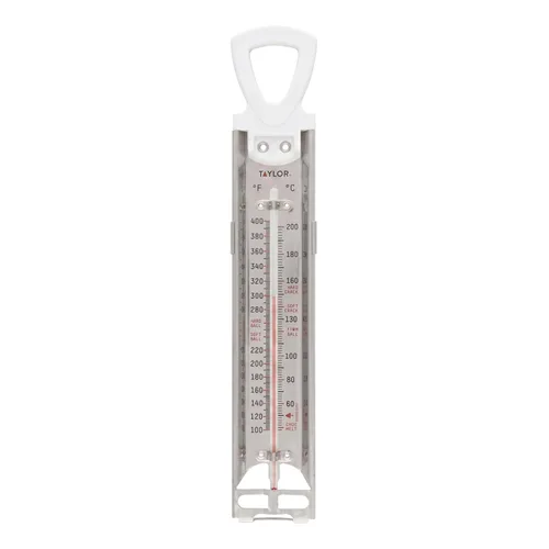 Vista 7 de Taylor Precision Products, termómetro de acero inoxidable para dulces/frituras, Negro