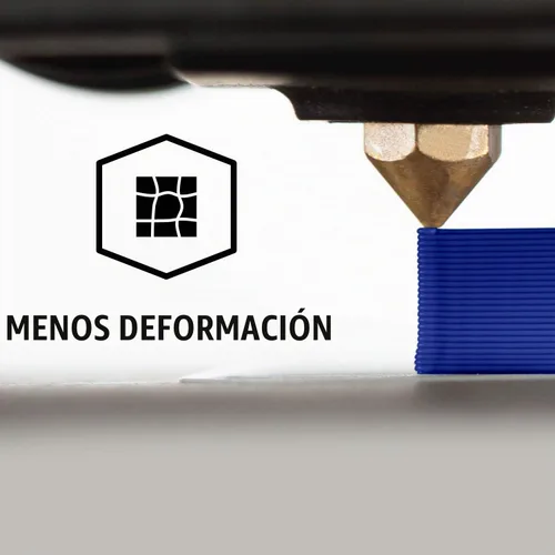 Vista 5 de HATCHBOX - Filamento de impresión 3D de ácido poliláctico de 0.069 pulgadas, color azul real, carrete de 2.2 libras, precisión dimensional de +