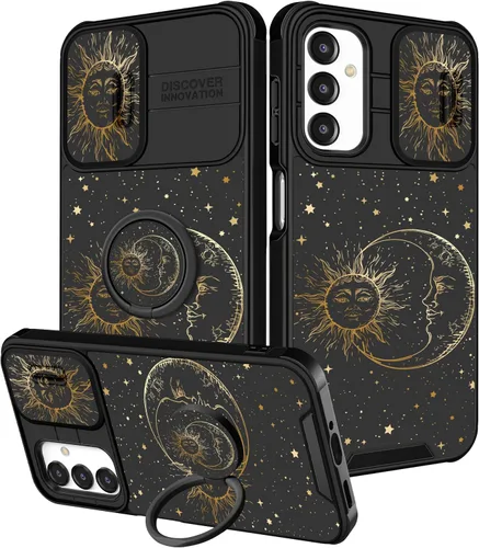 Vista 106 de Funda 2 en 1 para Samsung Galaxy S23 Ultra Flamingo para mujeres y niñas, diseño femenino de flamencos con cubierta deslizante para cámara y soporte
