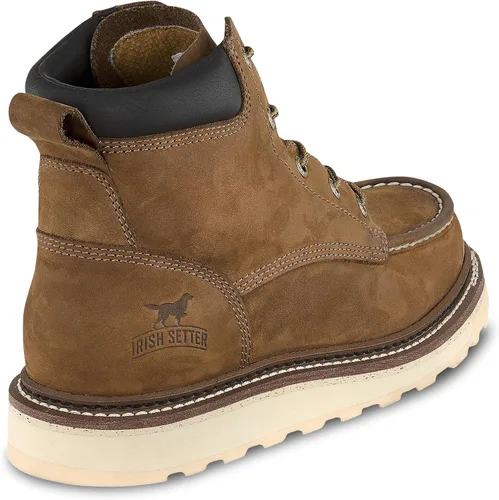 Vista 2 de Irish Setter, Ashby, Botas de trabajo para hombre, 6 pulgadas, punta suave