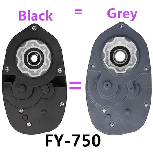 Vista 3 de Caja de cambios FY-750 con motor de 775 24 V 25000 RPM para niños, auto SUV, caja de cambios de 24 voltios, motor de alta velocidad para niños
