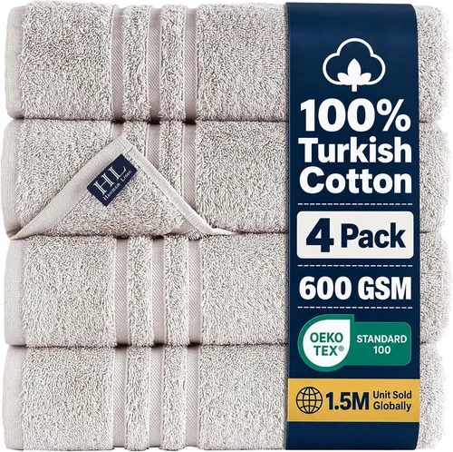Vista 16 de Hawmam Linen - Juego de toallas de algodón turco original prémium, calidad de hotel para máxima suavidad y absorción, para cara, manos, cocina