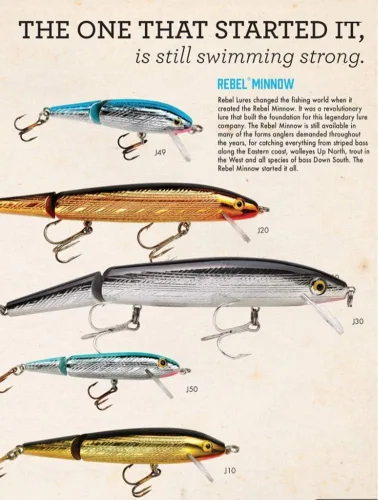 Vista 3 de Rebel Lures Señuelo de pesca de pececillo articulado en forma de cangrejo