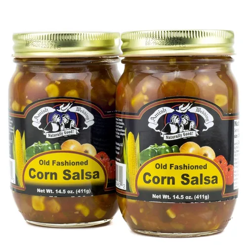Vista 8 de Amish Wedding Salsa mediana 14.5oz (paquete de 2)