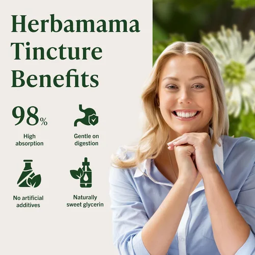 Vista 5 de HERBAMAMA Tintura Goldenseal - Apoyo inmunológico y digestión