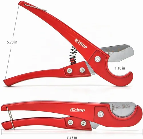 Vista 5 de Cortador de tubos Pex para capacidad de corte de 1/8"-1", cortador