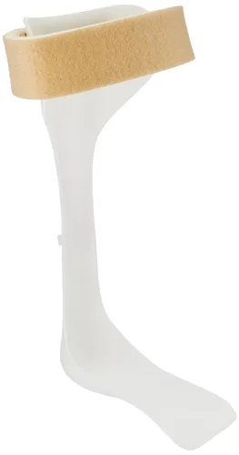 Vista 4 de Rolyan Férula de hoja posterior para soporte de tobillo y pie, izquierda, pequeña