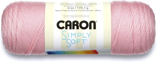Vista 11 de Caron Simply Soft Party Lana de 3 Onzas, Rojo vivo brillante