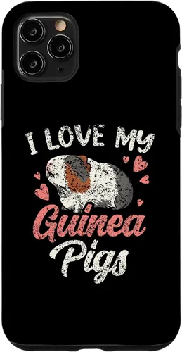Vista 11 de Funda para iPhone 15 I Love My Guinea Pigs Animal Cute Pet Guinea Pig Lover