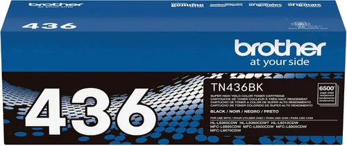 Vista 7 de Brother TN436BK. Tóner de súper alto rendimiento, color negro - Empaquetado al por menor