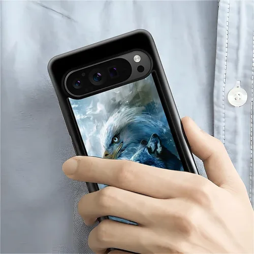 Vista 405 de Compatible con Google Pixel 4A 5G Mobile Case Creative Acrylic Panel trasero Silicona Protección Grip especialmente diseñado para Google Pixel 4A 5G