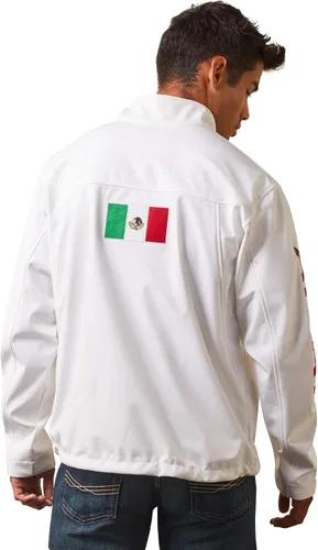 Vista 2 de ARIAT New Team Softshell Mexico - Chaqueta para hombre