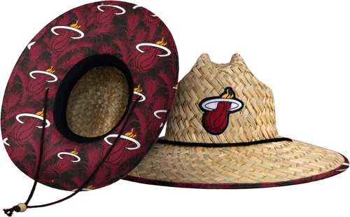 Vista 123 de FOCO - Sombrero de paja con logotipo de equipo universitario de NCAA y estampado floral para hombre