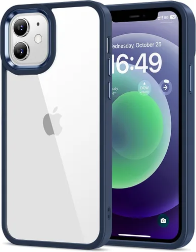 Vista 107 de HOOMIL Funda para iPhone 7 Plus/iPhone 8 Plus de 5.5 Pulgadas, sin amarillamiento, protección contra caídas, cubierta trasera dura transparente