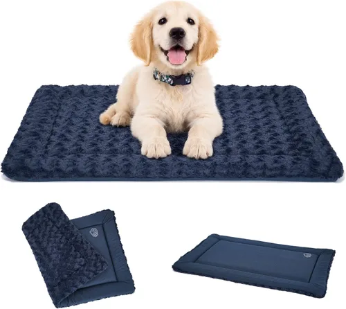 Vista 10 de EMPSIGN Almohadilla para jaula de perro - Alfombrilla de perrera reversible (fría y cálida), lavable a máquina, almohadilla para dormir