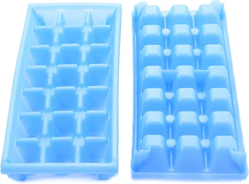 Vista 6 de Camco Bandeja apilable para cubitos de hielo en miniatura para espacios compactos, 2 unidades (44100), azul (paquete de 4)