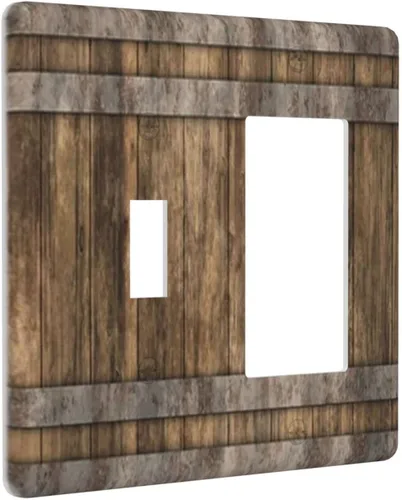 Vista 78 de Placa de pared de 1 cuadrilla, diseño de playa, océano, amanecer, mar, atardecer, cubierta de interruptor de luz en blanco, decorativo, sin