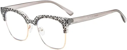 Vista 7 de Shiratori Gafas de lente transparente retro vintage con montura de cuerno de 1.693 in