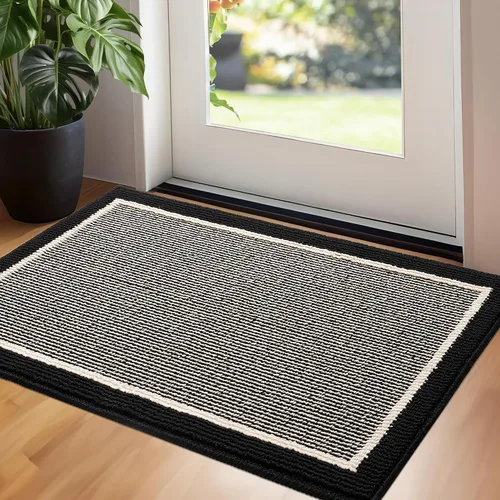 Vista 50 de GRANNY SAYS Tapete para puerta, de 32 x 20 pulgadas, tapete de bienvenida para exteriores, antideslizante, absorbe la suciedad para la entrada