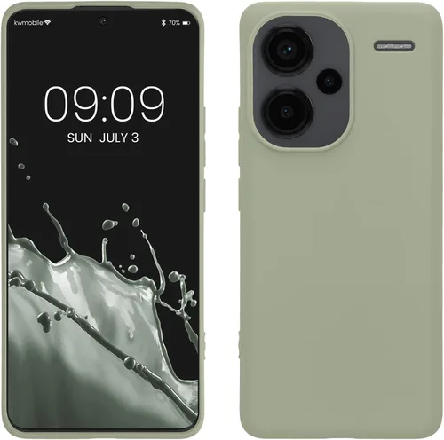 Vista 111 de kwmobile Funda compatible con Xiaomi Redmi Note 9S / 9 Pro / 9 Pro Max - Funda protectora de silicona TPU suave y delgada - Negro mate