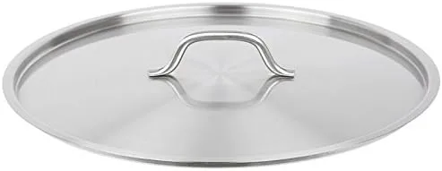 Vista 6 de Royal Industries Olla clásica con tapa, 60 cuartos de galón, 17.7" x 14.2" HT, acero inoxidable, grado comercial - Certificado NSF