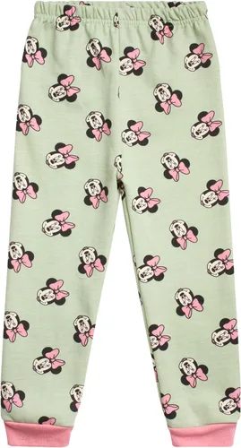 Vista 6 de Disney Conjunto de leggings de Minnie Mouse para bebé, sudadera y pantalones de forro polar (3M-7)