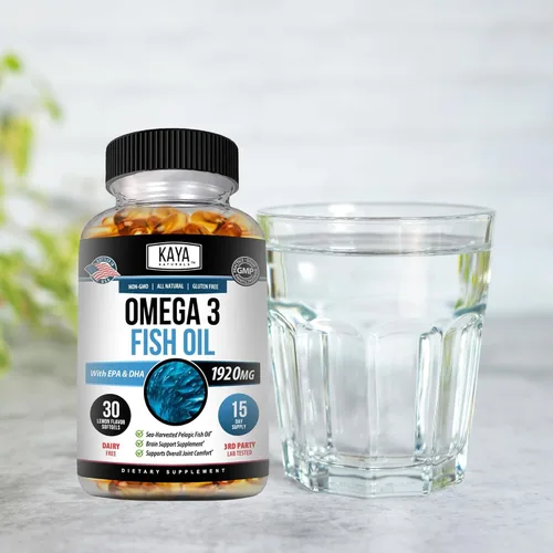 Vista 6 de Kaya Naturals Suplemento Omega 3 - Aceite de pescado Omega 3 hecho en la naturaleza, aceite de pescado pelágico 100% puro cosechado en el mar sin