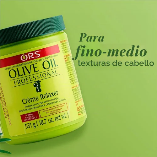 Vista 9 de ORS Aceite de oliva profesional crema relajante fuerza normal 18.75 onzas