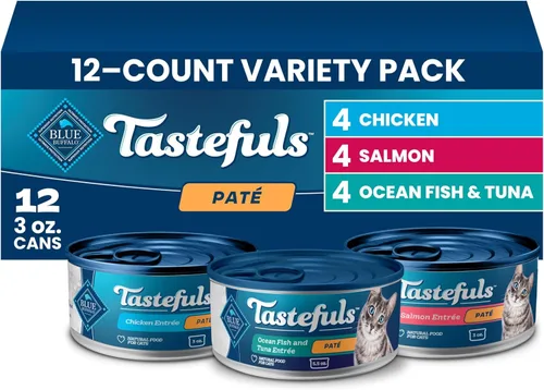 Vista 36 de Blue Buffalo Tastefuls - Paquete variado de alimentos húmedos para gatos
