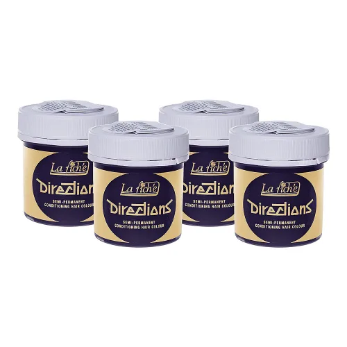 Vista 2 de La Riche Directions - Tinte semipermanente para el pelo (4 unidades, 3.0 fl oz), color violeta