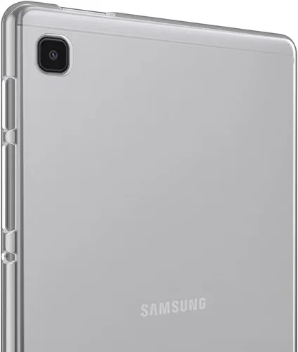 Vista 4 de Puxicu Funda transparente para Galaxy Tab A7 Lite 2021, diseño delgado, flexible y suave, funda protectora de TPU para tableta Samsung Galaxy Tab A7