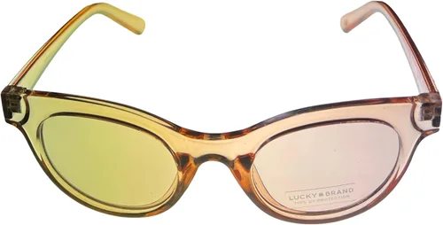 Vista 2 de Lucky - Gafas de sol retro para mujer marrón claro beige 4924148